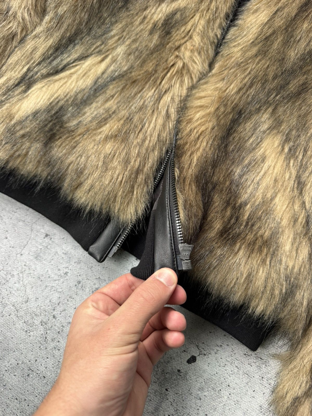 If Six Was Nine If Six Was Nine Uniqlo Japanese Brend Fur Faux Jacket Size S / US 4 / IT 40 - 6 Thumbnail