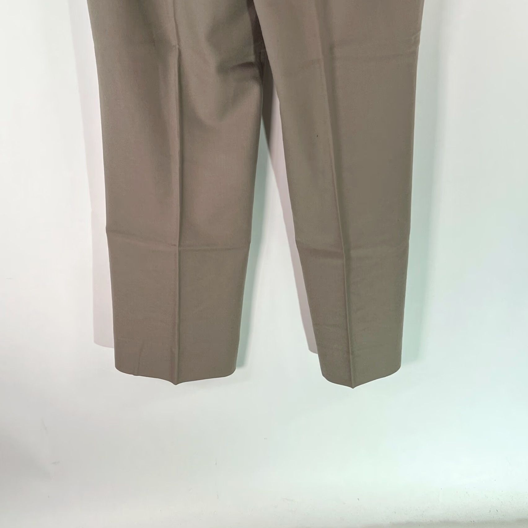 Stanley Blacker Stanley Blacker Mens Dress Pant Pant Casual Tan 36X32 Regular Straight Flat Front Belt Loops to Inseam 32in - Vintage No, 100% Genuine US Seller Size US 36 / EU 52 - 5 Thumbnail