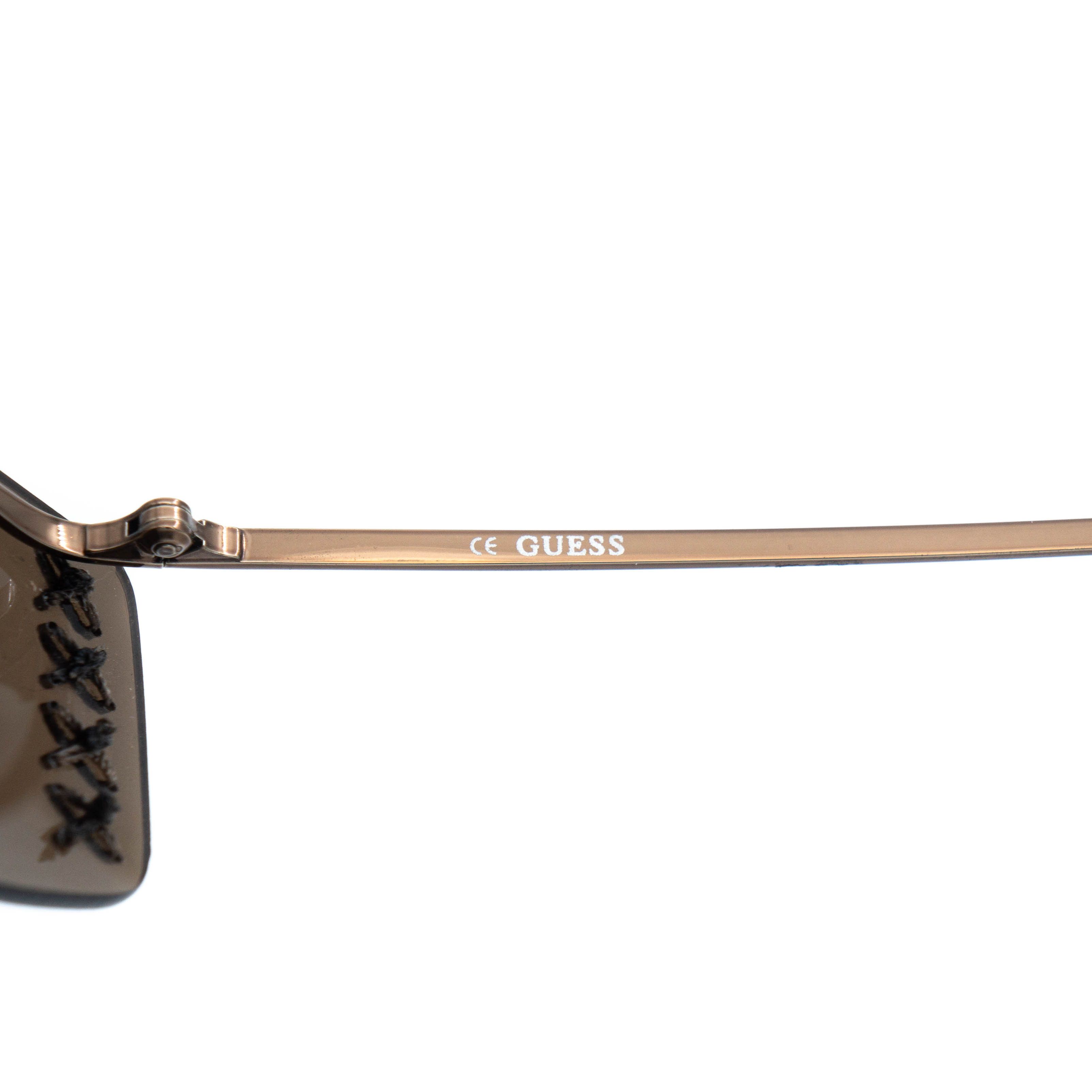 Guess GUESS GU 6035 Bronze Brown Shield Sunglasses Vintage Size ONE SIZE - 6 Thumbnail