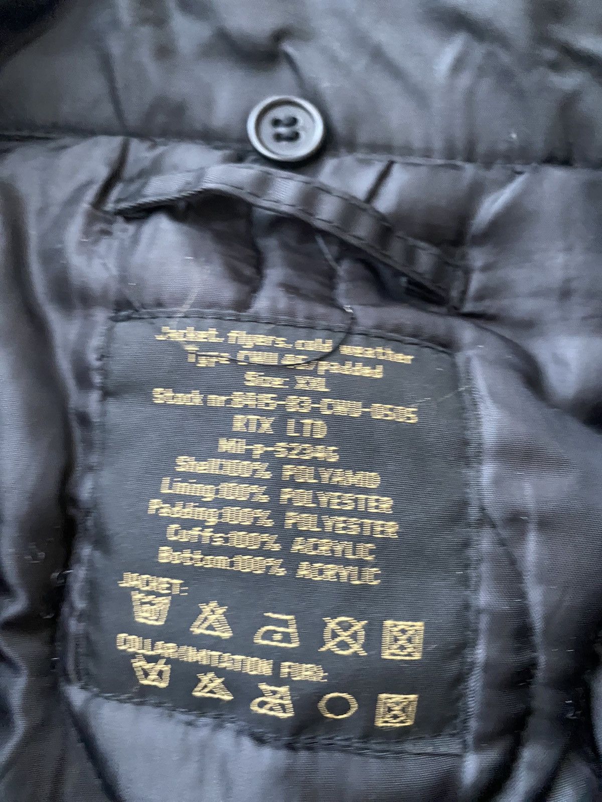 Vintage Vintage Bomber Jacket CWU45-P (Ideal Zipper) Size Medium Size US XXL / EU 58 / 5 - 7 Thumbnail