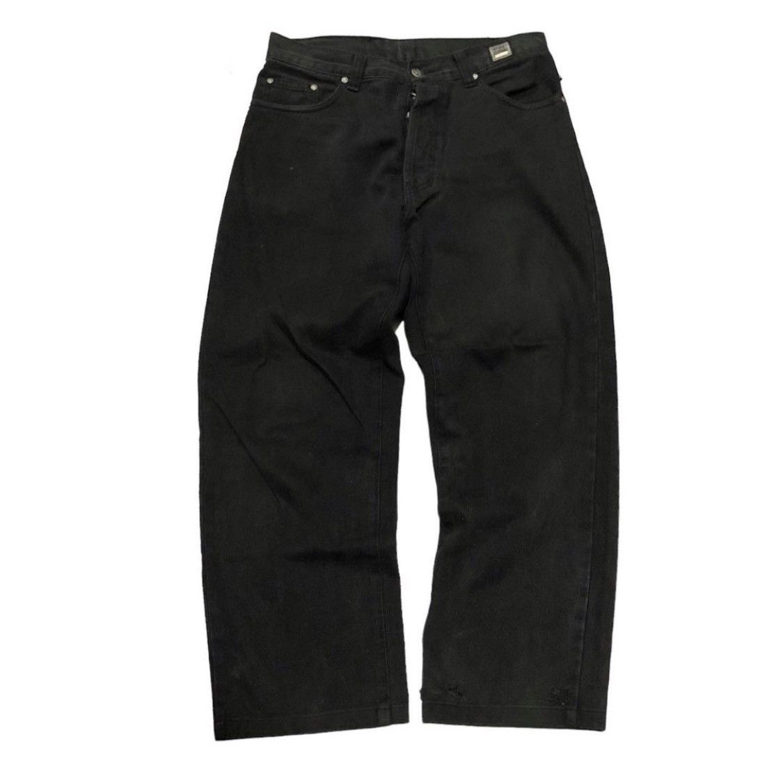Versace × Versace Jeans Couture Vintage Versace Jeans Couture Black baggy jeans Size US 30 / EU 46 - 1 Thumbnail