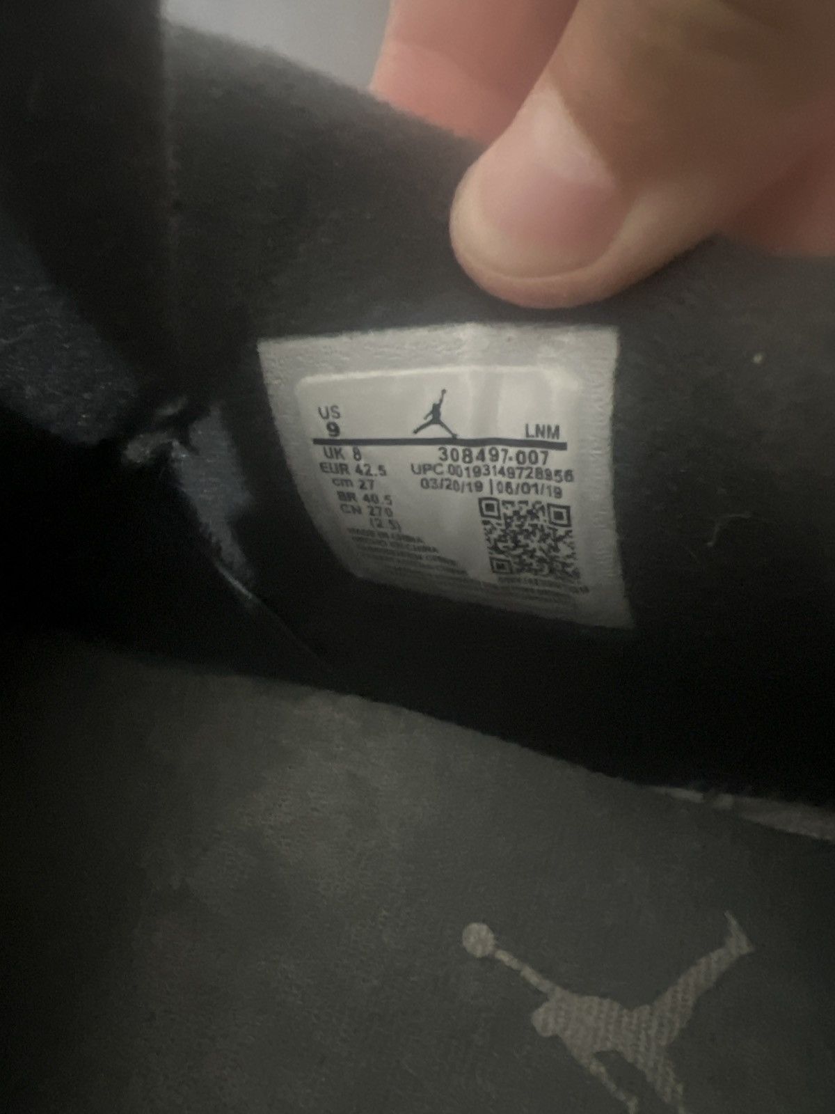 Nike Jordan 4 cool grey s9 Size US 9 / EU 42 - 3 Thumbnail