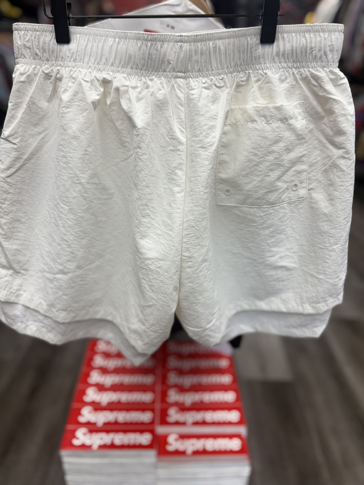 Sp5der Sp5der Double Layer Web Shorts Size L (white) Size US 32 / EU 48 - 2 Thumbnail