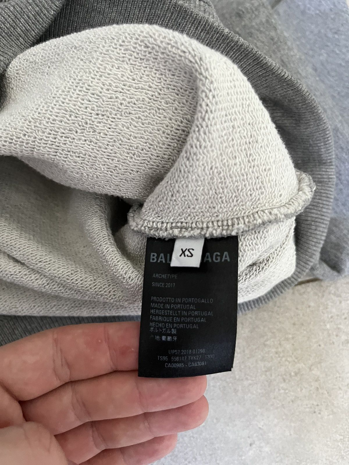 Balenciaga Balenciaga copyright logo sweatshirt Size US XS / EU 42 / 0 - 5 Thumbnail