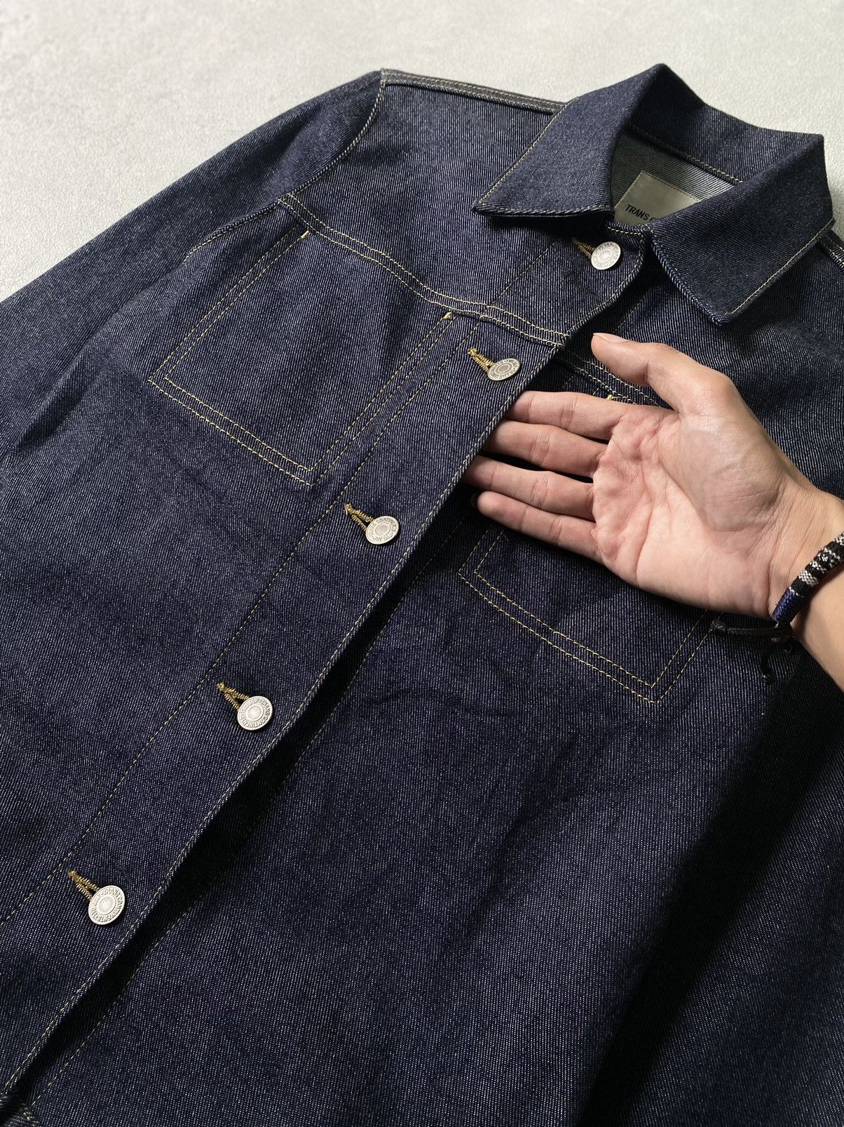 If Six Was Nine × Japanese Brand × Le Grande Bleu (L.G.B.) trans continents japanese denim jacket Size US S / EU 44-46 / 1 - 4 Thumbnail