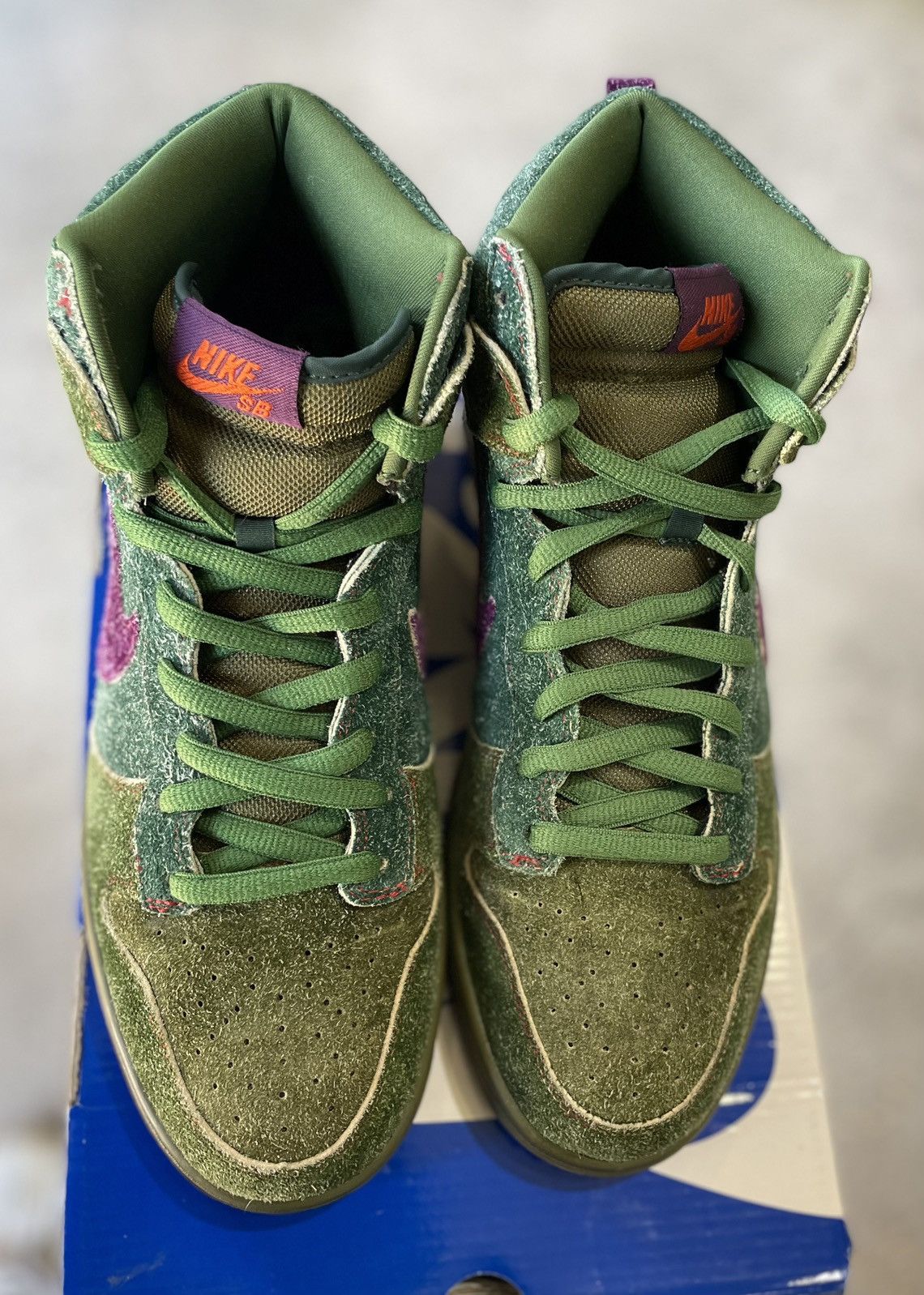 Nike Nike SB Dunk High Skunk 420 Size US 11 / EU 44 - 6 Thumbnail