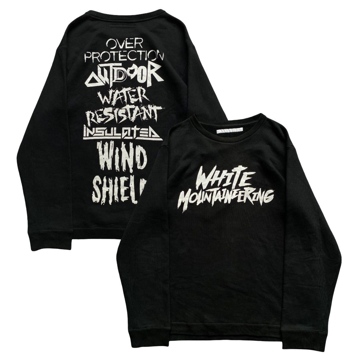 White Mountaineering WHITE MOUNTAINEERING Crewneck Size US L / EU 52-54 / 3 - 1 Thumbnail