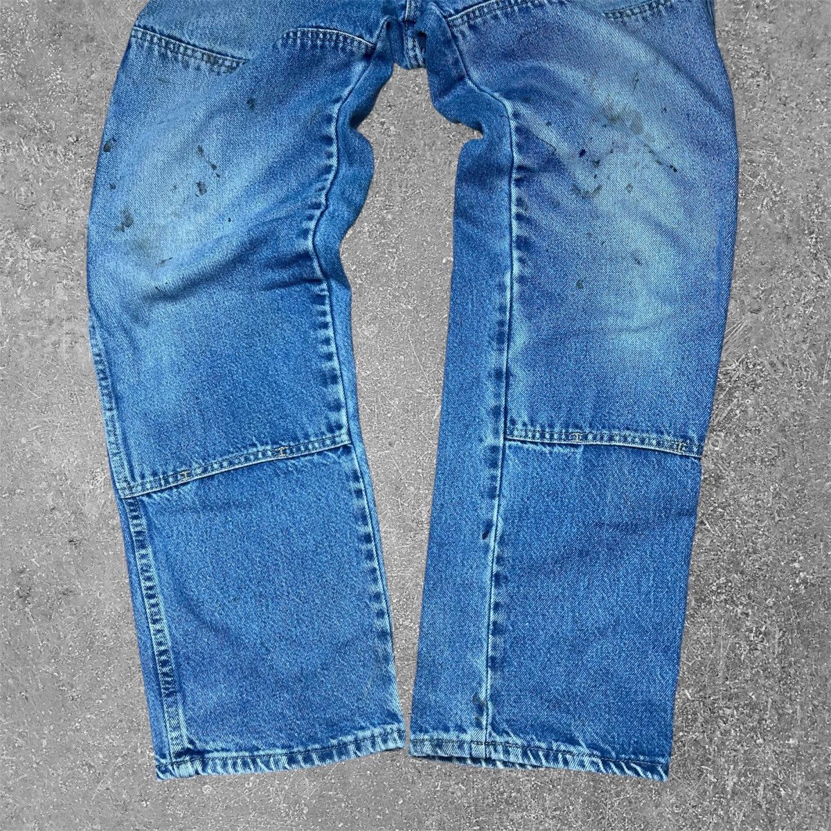 Dickies × Vintage Vintage Y2K Dickies Double Knee Blue Jeans 30X32 Size US 30 / EU 46 - 3 Thumbnail