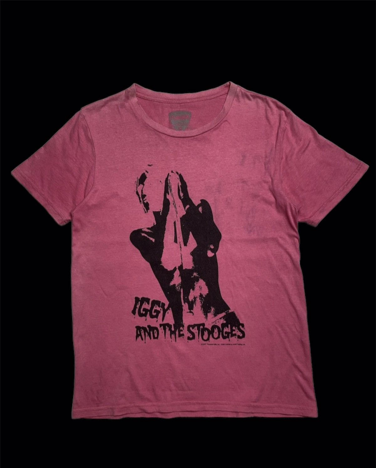 Band Tees × Iggy × Vintage Vintage 2007 Iggy Pop and The Stooges Raw Power Tee Size US M / EU 48-50 / 2 - 1 Thumbnail