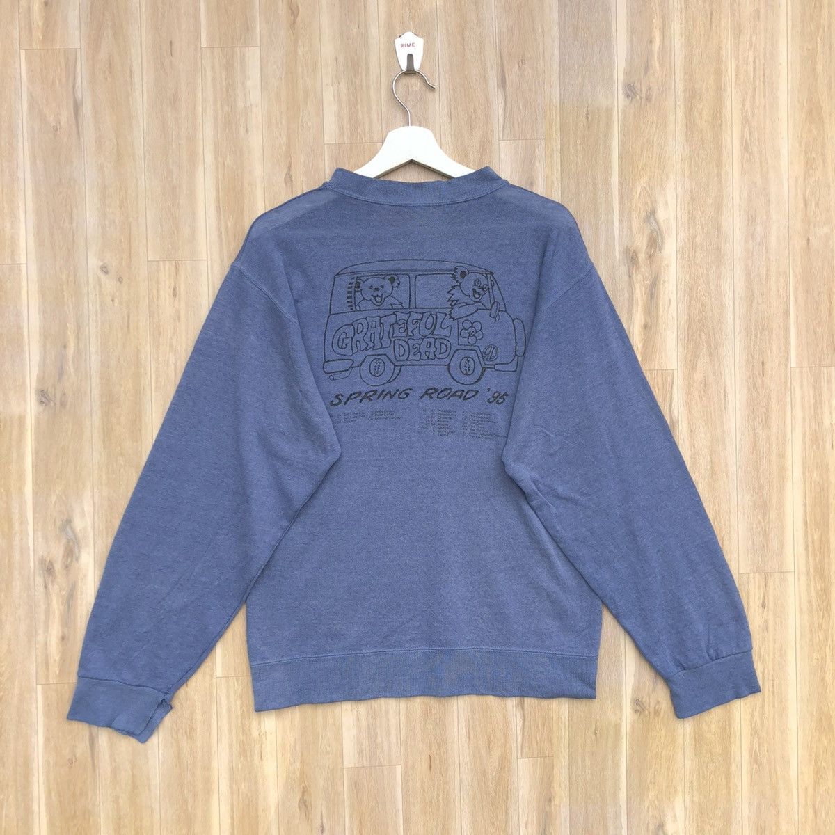 Band Tees Vintage 90’s Grateful Dead Band Spring Road Tour Pullover Size US M / EU 48-50 / 2 - 7 Thumbnail