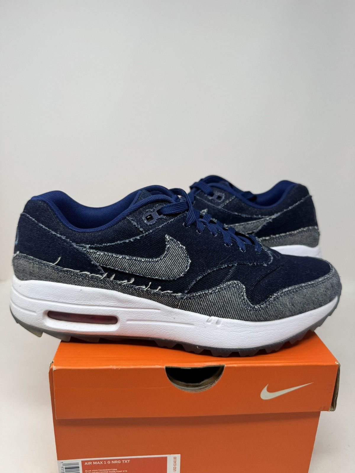 Nike Nike Air Max 1 Nrg Golf No Denim Allowed Size US 7 / EU 40 - 2 Thumbnail