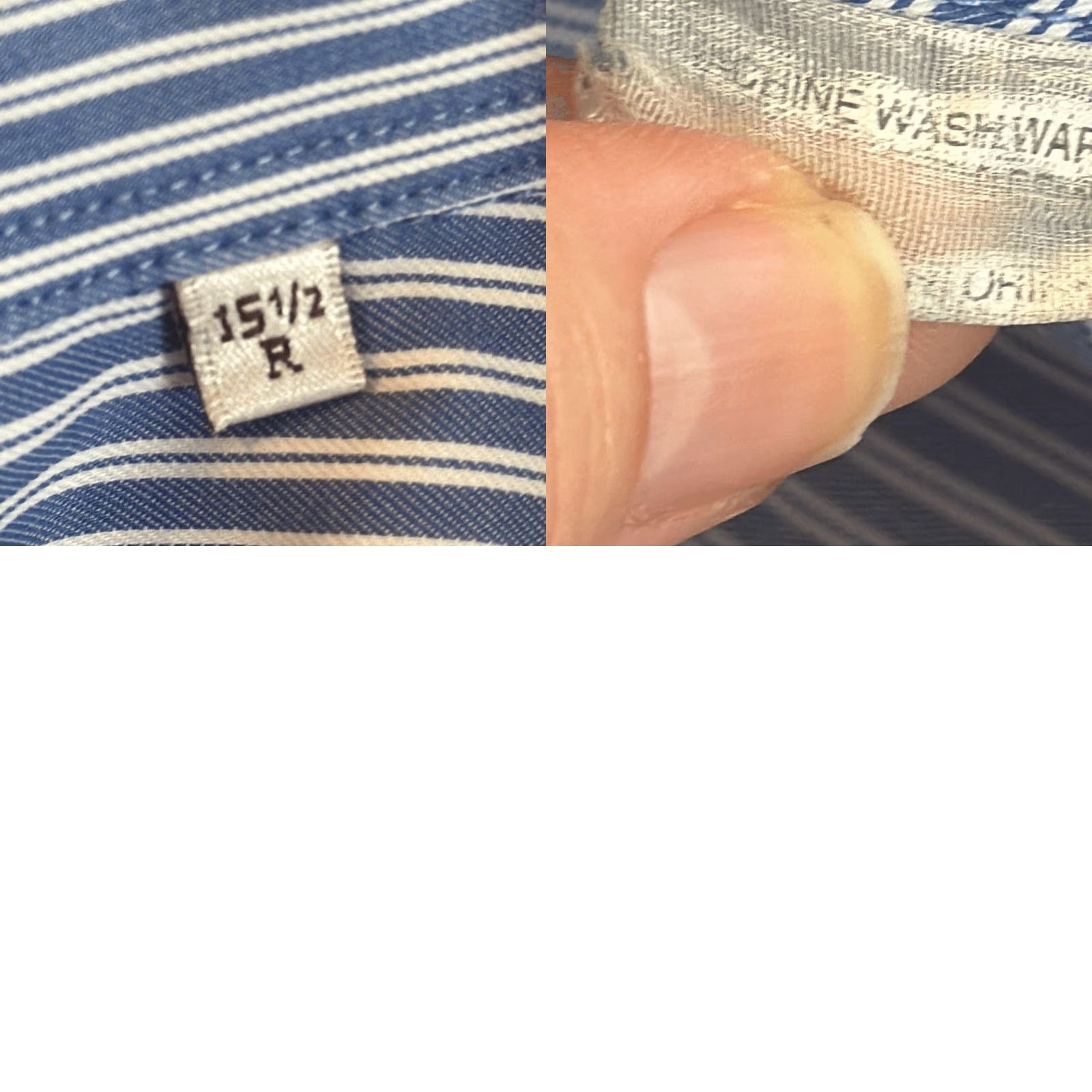 Peter Millar Peter Millar Performance Poplin Striped Sport Shirt 15 1/2R Men Long Sleeve Mulitcolor (Multicolor) Size US L / EU 52-54 / 3 - 8 Thumbnail