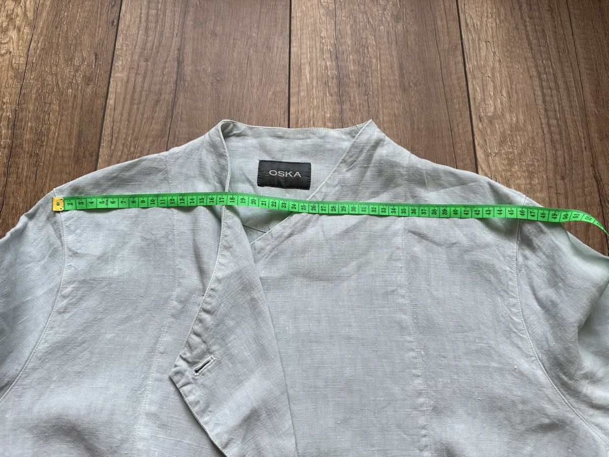 Designer Blazers Oska size 3 100% linen Size M / US 6-8 / IT 42-44 - 9 Thumbnail