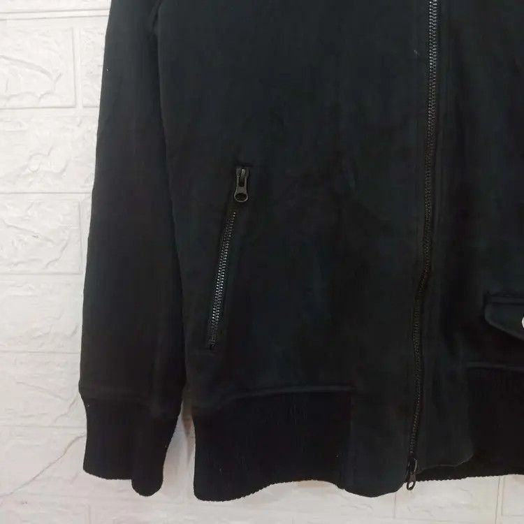 Katharine Hamnett London Vintage Katharine Hamnett London black zip hoodie Size M / US 6-8 / IT 42-44 - 4 Thumbnail
