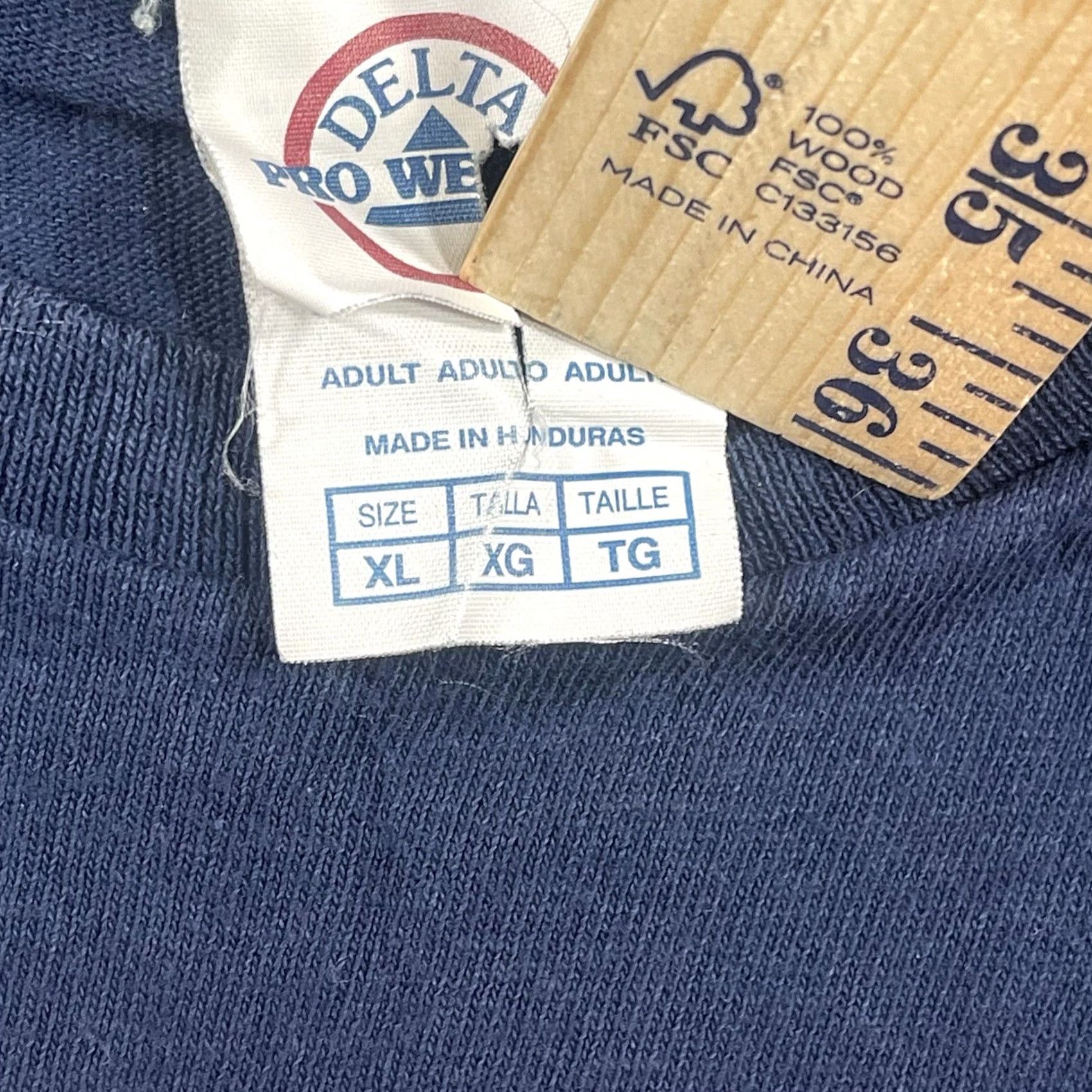 Delta Delta Boston Red Sox Crew Neck T Shirt Adult XL Navy Blue Unisex Shirts Sports Casual XS? Size US XL / EU 56 / 4 - 7 Thumbnail