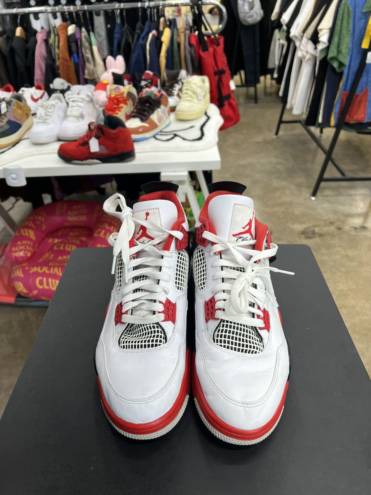Jordan Brand Air Jordan 4 Fire Red Sz. 12 (2020) Size US 12 / EU 45 - 2 Thumbnail