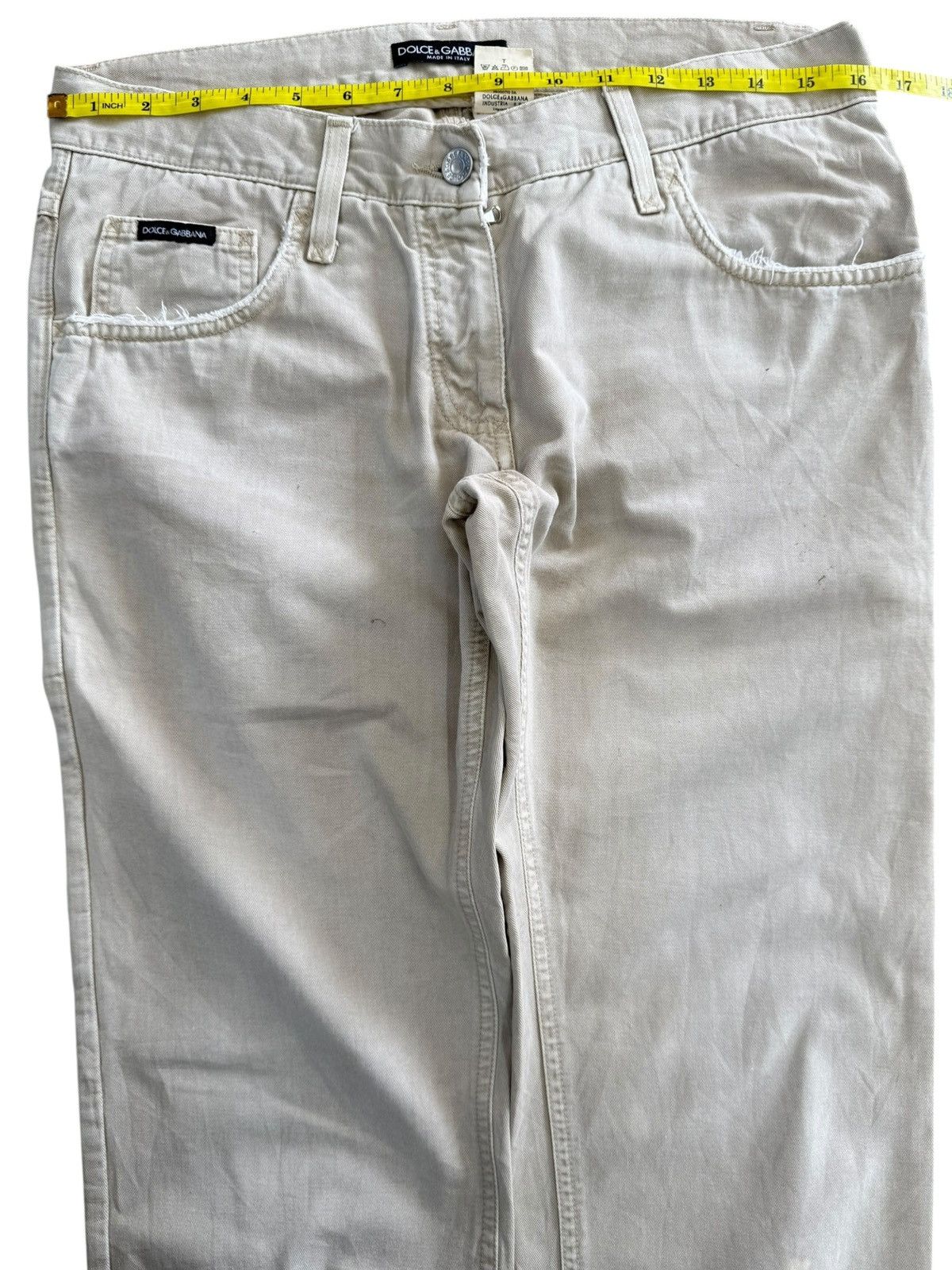 Dolce & Gabbana Dolce & Gabbana Warm Pants Denim Size US 33 - 11 Thumbnail