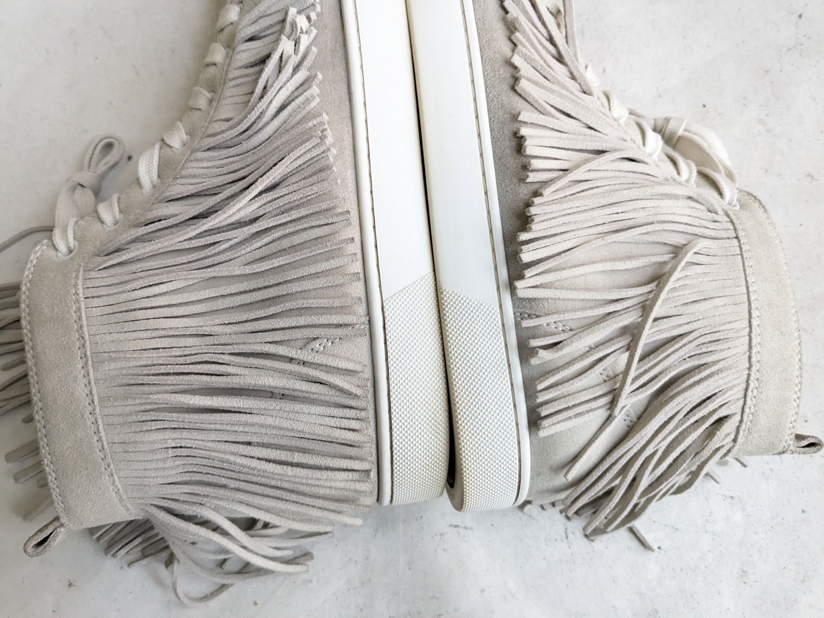 Christian Louboutin Christian Louboutin Sneakers Gray 10 43 Suede Spikes Fringe Size US 10 / EU 43 - 9 Thumbnail