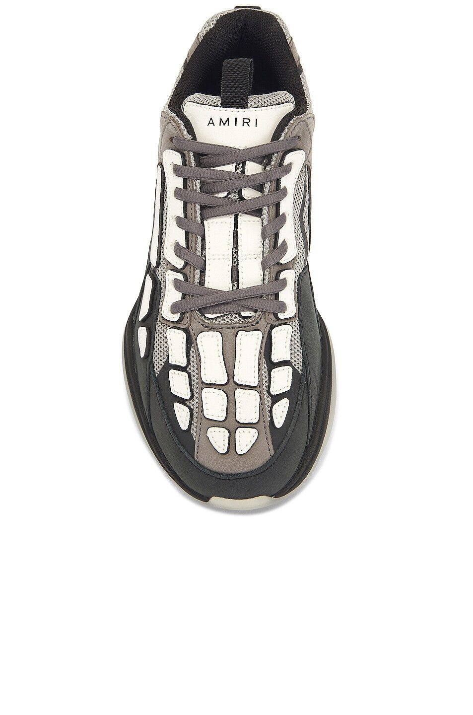 Amiri o1mle0326 Bone Runners Sneakers in Black/Grey Size US 15 / EU 48 - 5 Thumbnail
