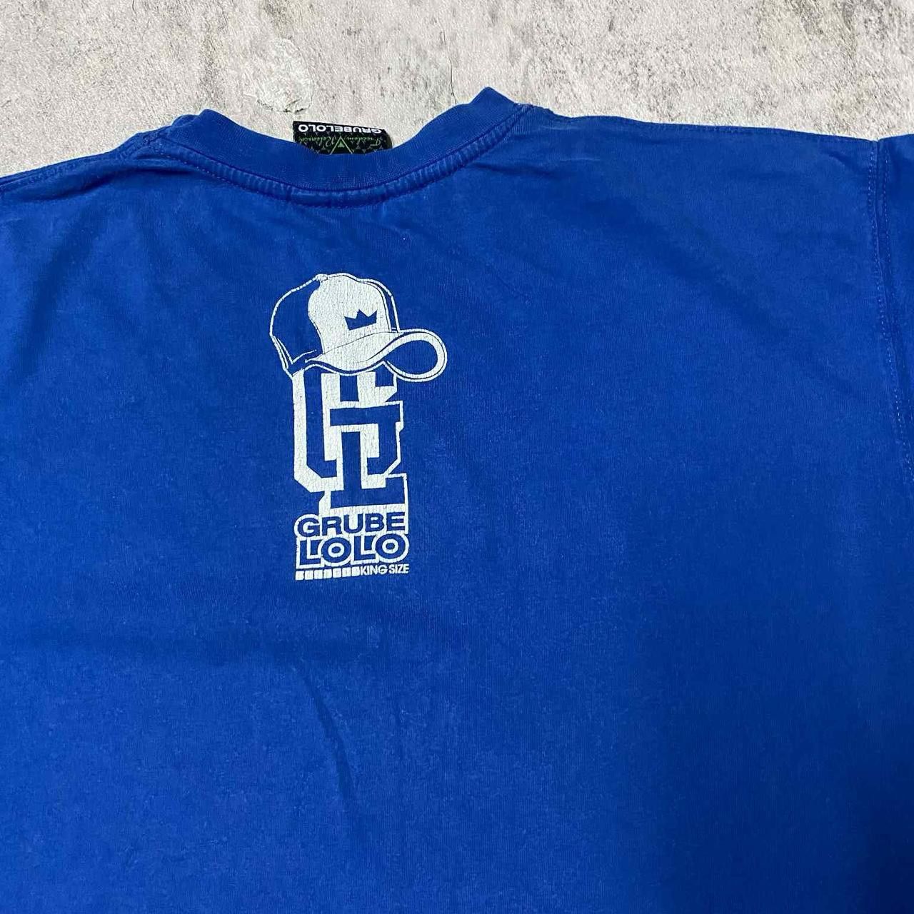 Other Grube Volo blue cotton streetwear tee #skater Size US L / EU 52-54 / 3 - 7 Thumbnail