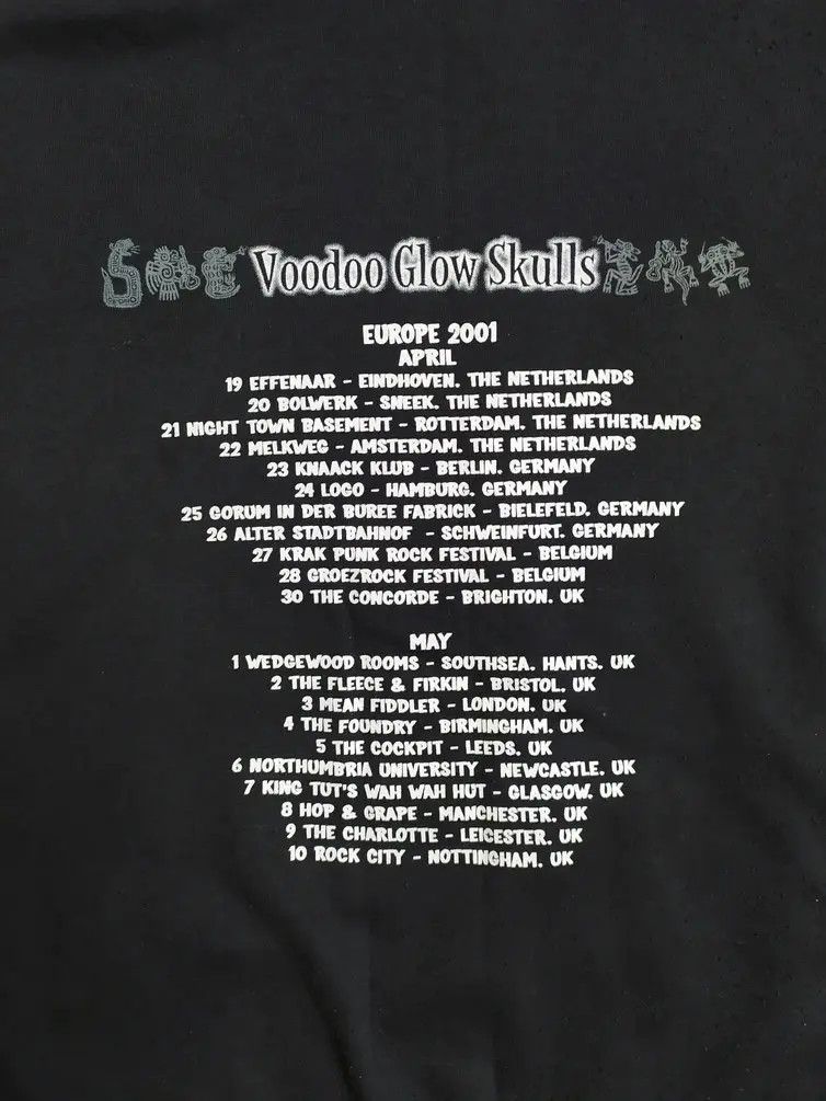 Band Tees × Vintage Voodoo Glow Skulls EU tour 2001 hoodie Size US L / EU 52-54 / 3 - 4 Thumbnail