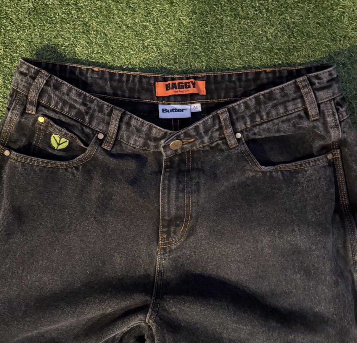 Butter Goods Butter goods acid black jeans Size US 34 / EU 50 - 1 Thumbnail