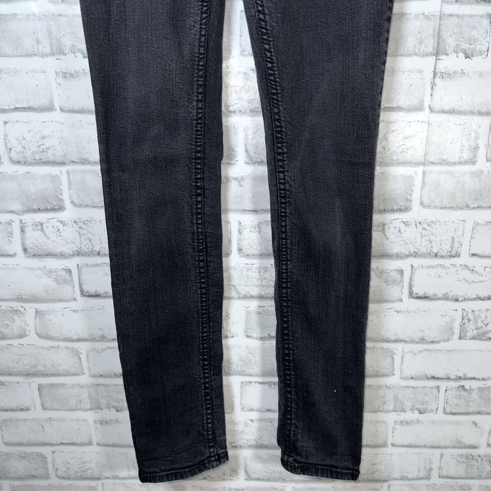 Silver Jeans Co. Silver Jeans Co Suki Mid Skinny Cotton Black Jeans Womens Size 24x31 Size 42" / US 20 - 3 Thumbnail