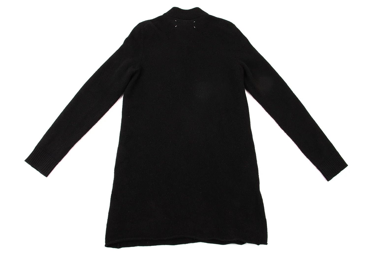 Maison Margiela Wool Button Neck Pullover Knit Sweater Black Size S Size US S / EU 44-46 / 1 - 13 Thumbnail