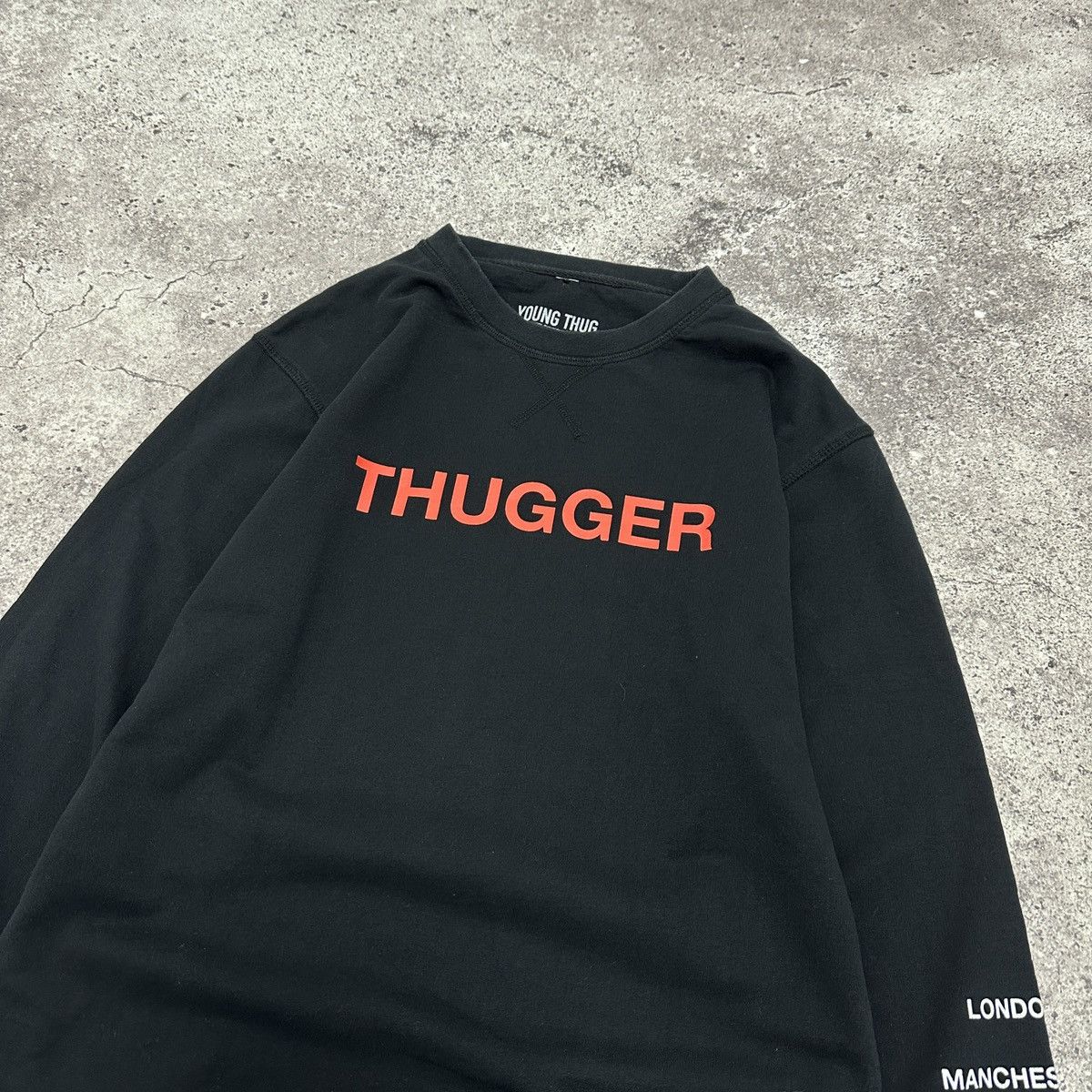 Rap Tees Young Thug Thugger Rap Sweatshirt 2019 UK tour hype y2k og Size US S / EU 44-46 / 1 - 2 Thumbnail