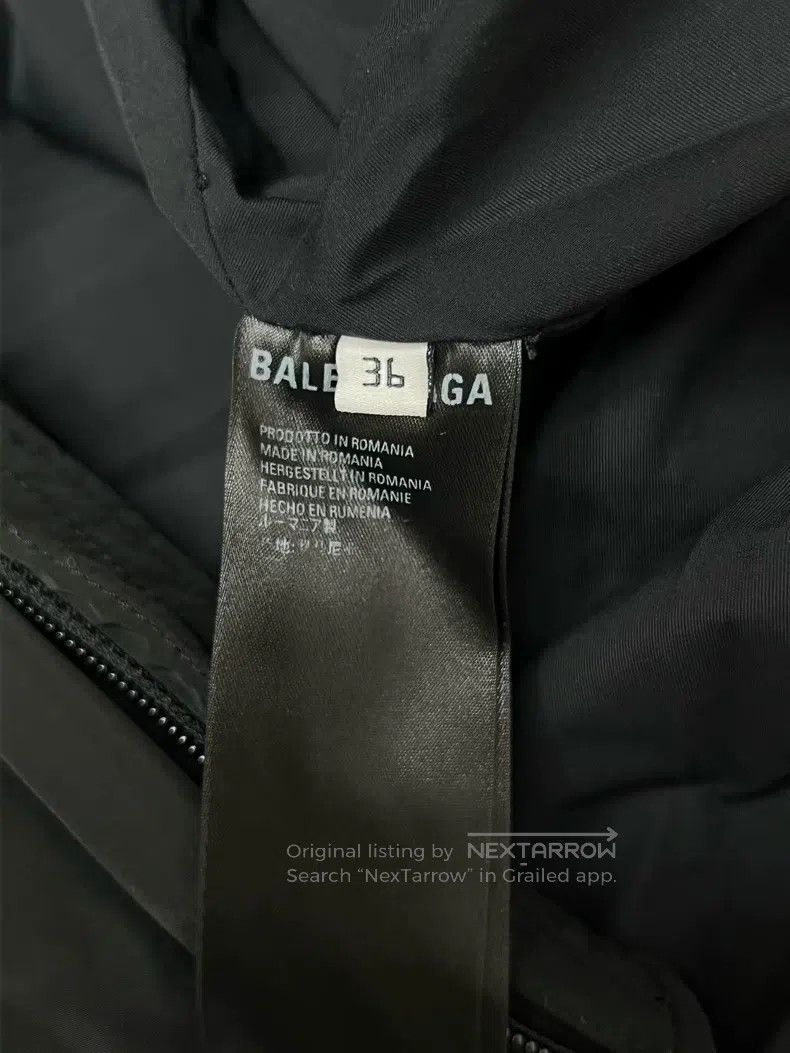 Balenciaga Balenciaga Small Logo Puffer Jacket Size XS / US 0-2 / IT 36-38 - 5 Thumbnail