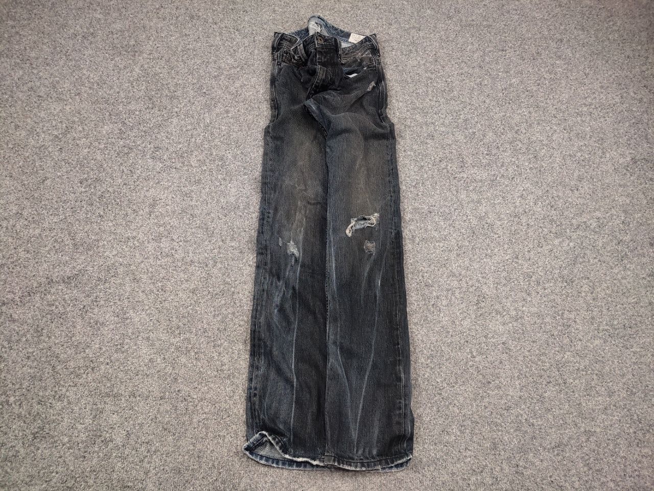 Diesel Diesel Thanaz Vintage Waxed Distressed Denim Jeans l.g.b. Size US 30 / EU 46 - 2 Thumbnail