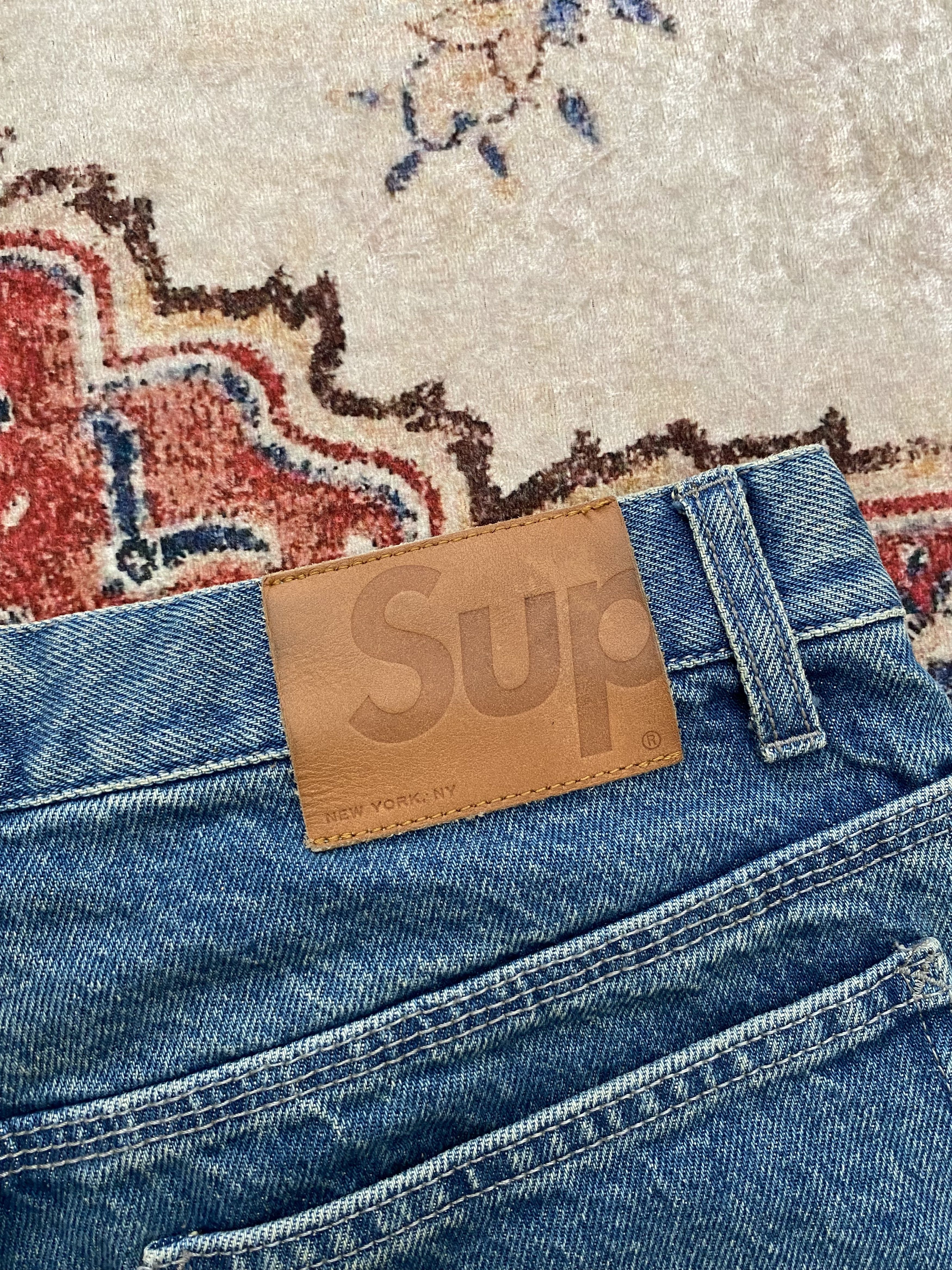 Supreme Supreme Handstyle Denim Painter Short Size US 32 / EU 48 - 5 Thumbnail
