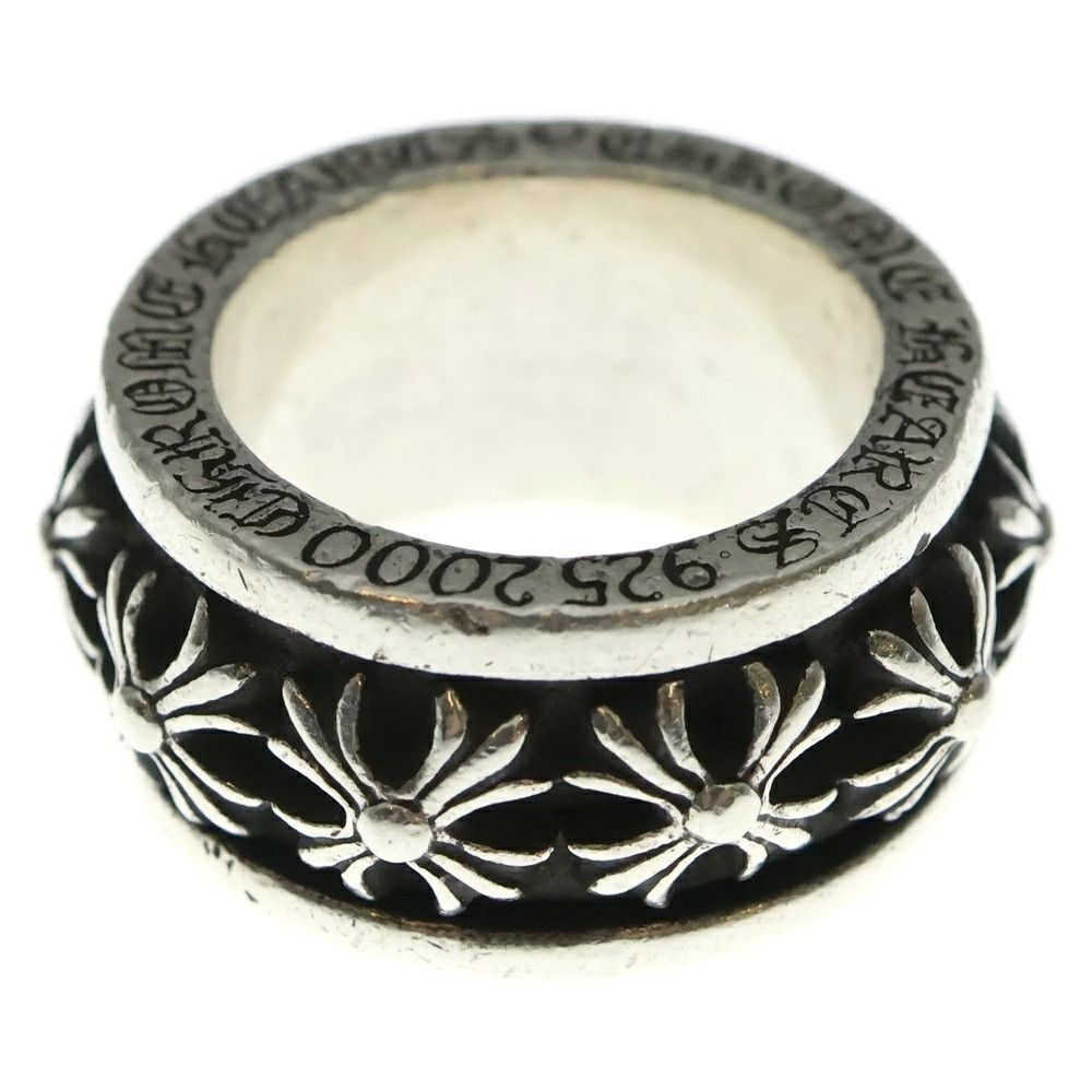 Chrome Hearts OFFER OK 🔥 10.5 CHROME HEARTS RING SPINNER CH X silver Size ONE SIZE - 2 Thumbnail