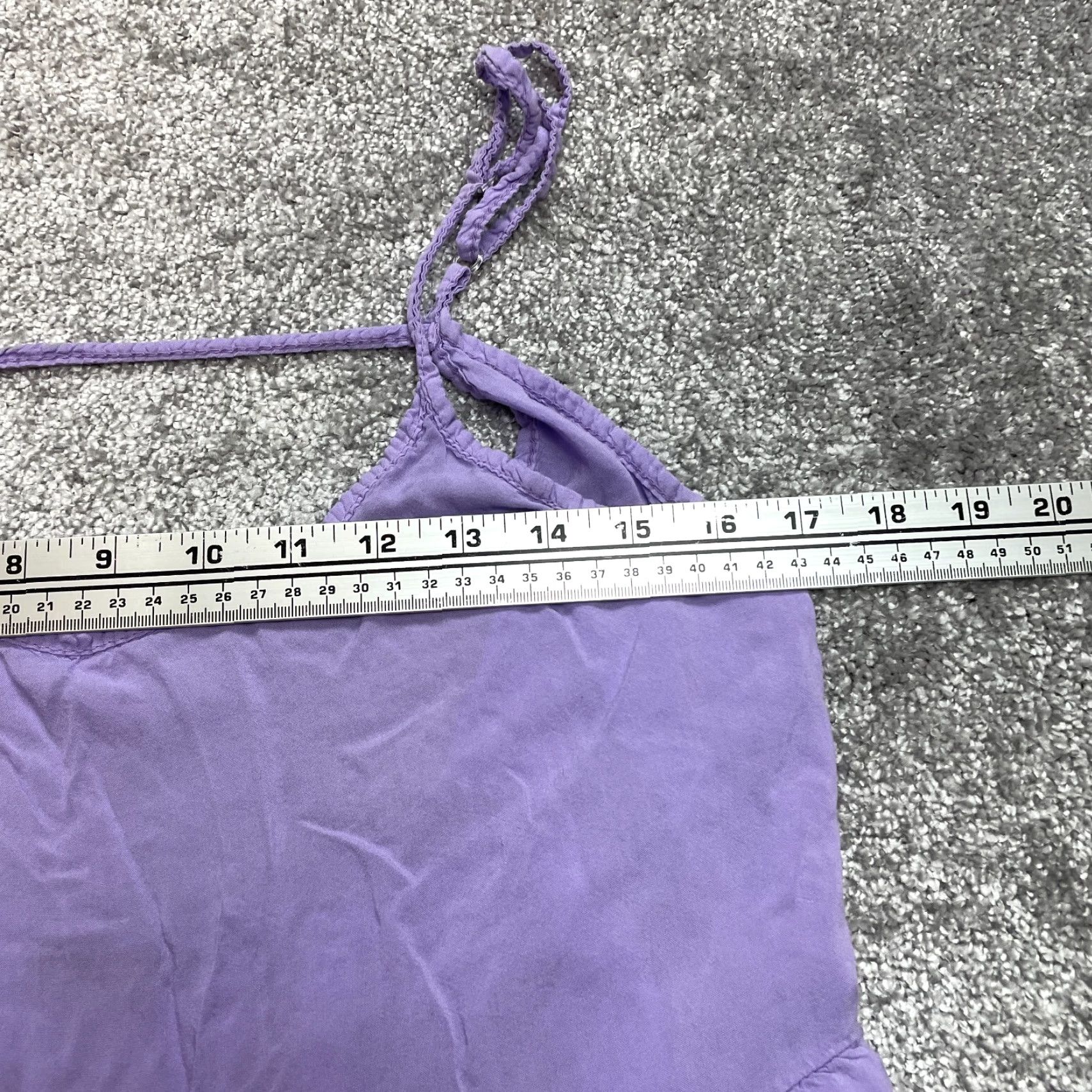 American Eagle Outfitters American Eagle Outfitters Tank Dress Sleeveless Purple One Size Juniors Women Knee Length Dress Tunic Size ONE SIZE - 5 Thumbnail