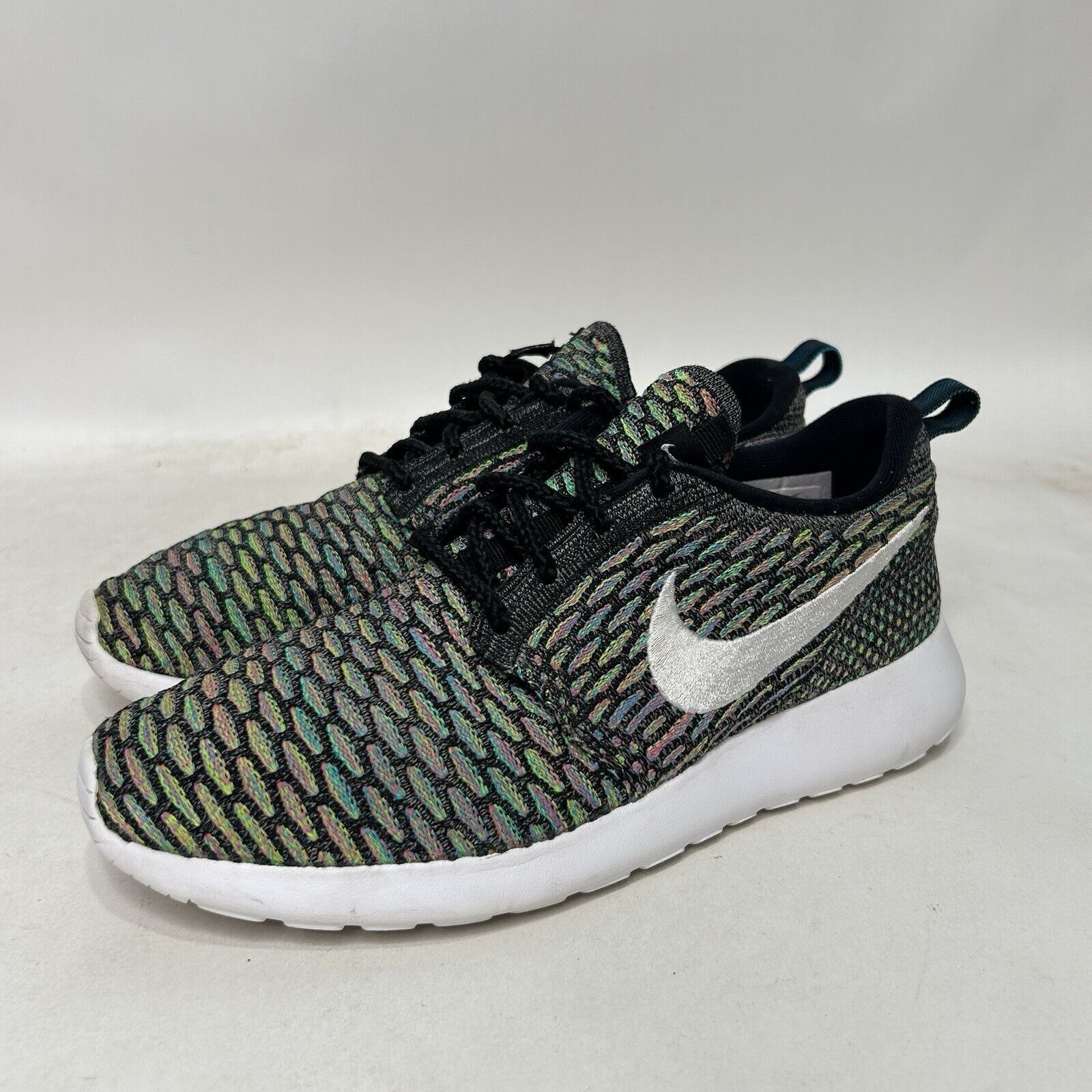 Nike Nike Roshe Run Flyknit WMNS “Multi-Color” 2024 Size US 8 / IT 38 - 2 Thumbnail