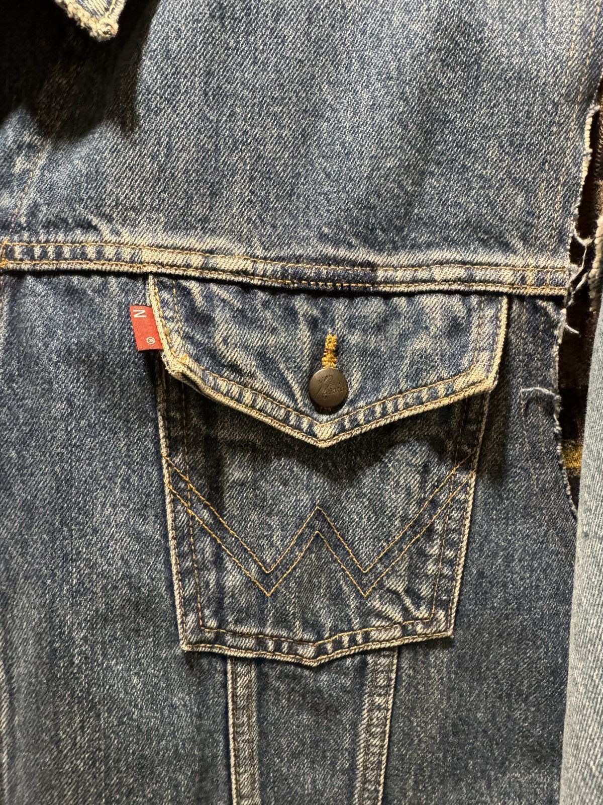 Needles Needles rebuilt denim jacket Size US XL / EU 56 / 4 - 4 Thumbnail