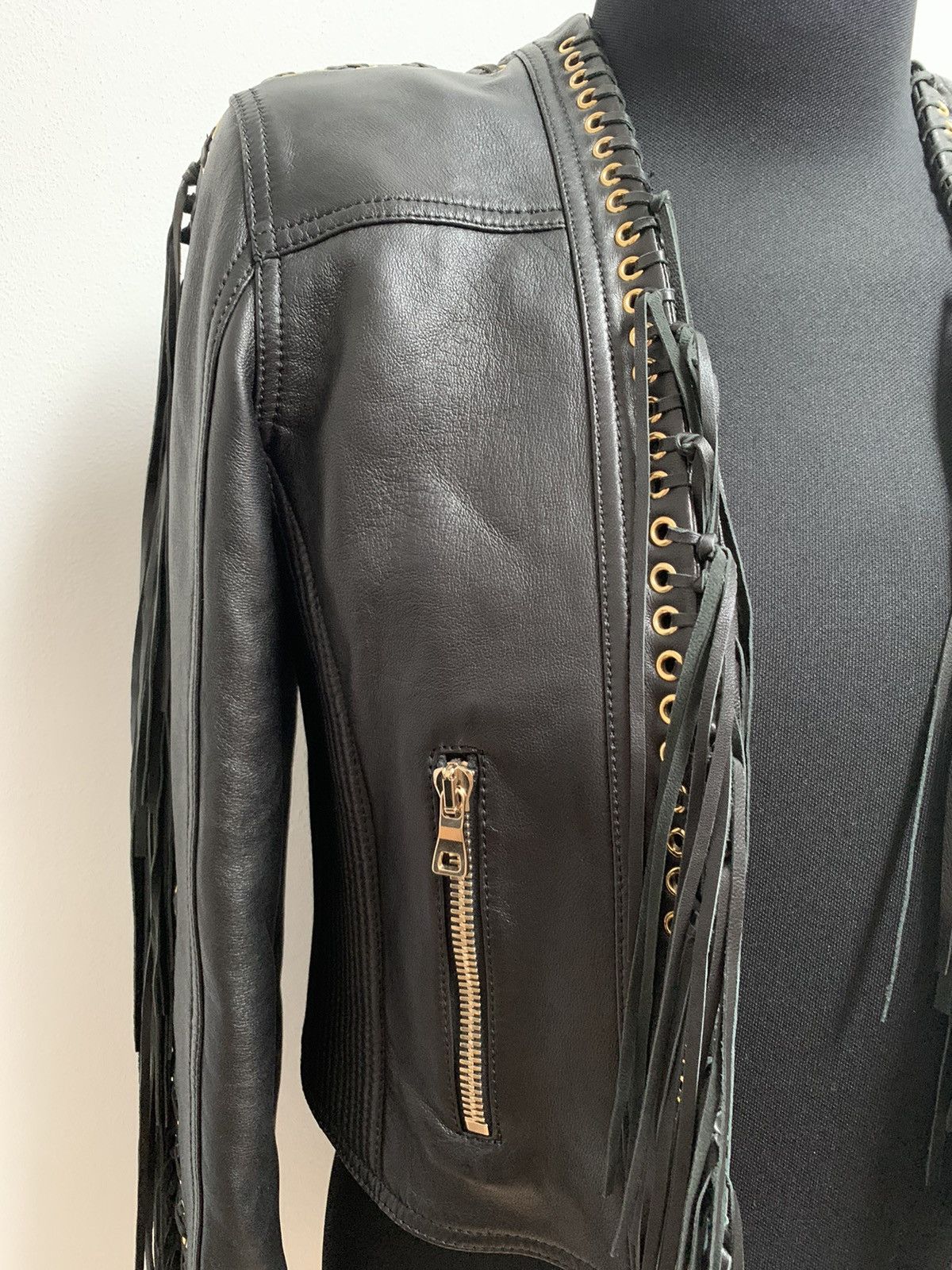 Balmain Balmain Leather Jacket Size XL / US 12-14 / IT 48-50 - 4 Thumbnail