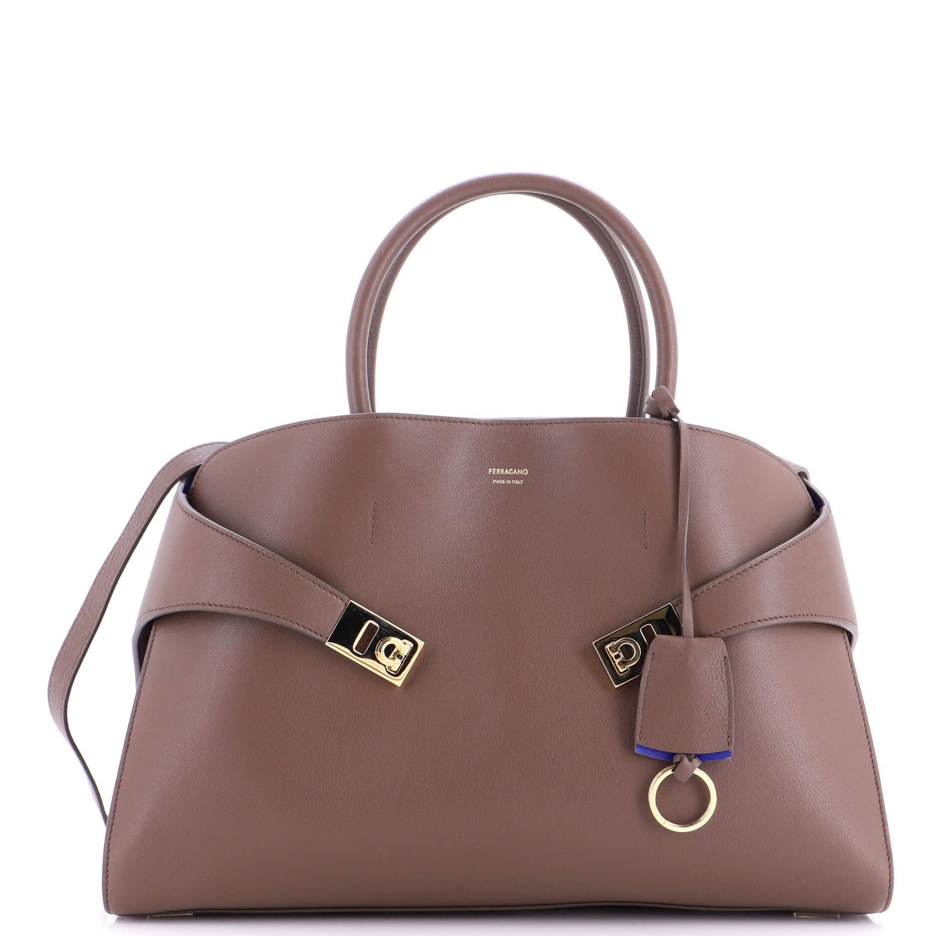 Salvatore Ferragamo Hug Top Handle Bag Size ONE SIZE - 1 Thumbnail