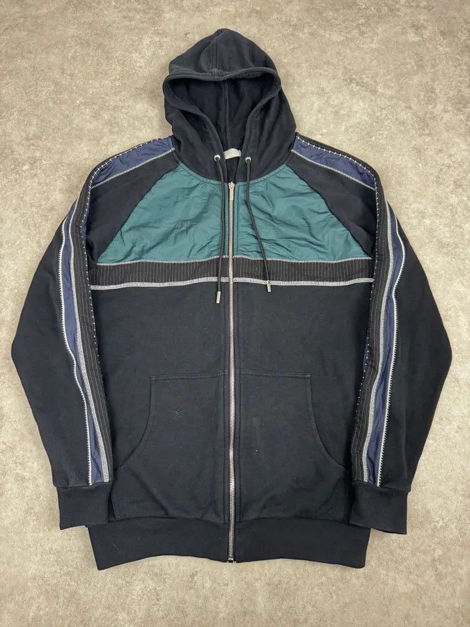 Dior Christian Dior Cotton Cashmere Blend Zip Up Hoodie | Grailed