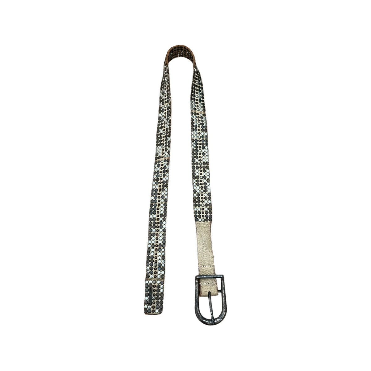 Designer × Diesel Diesel studded 100% Leather Belt Size 32 - 1 Thumbnail