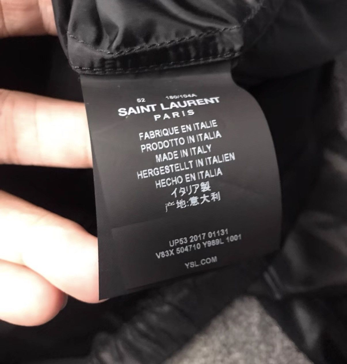 Saint Laurent Paris Saint Laurent Paris Jacket Size US L / EU 52-54 / 3 - 5 Thumbnail