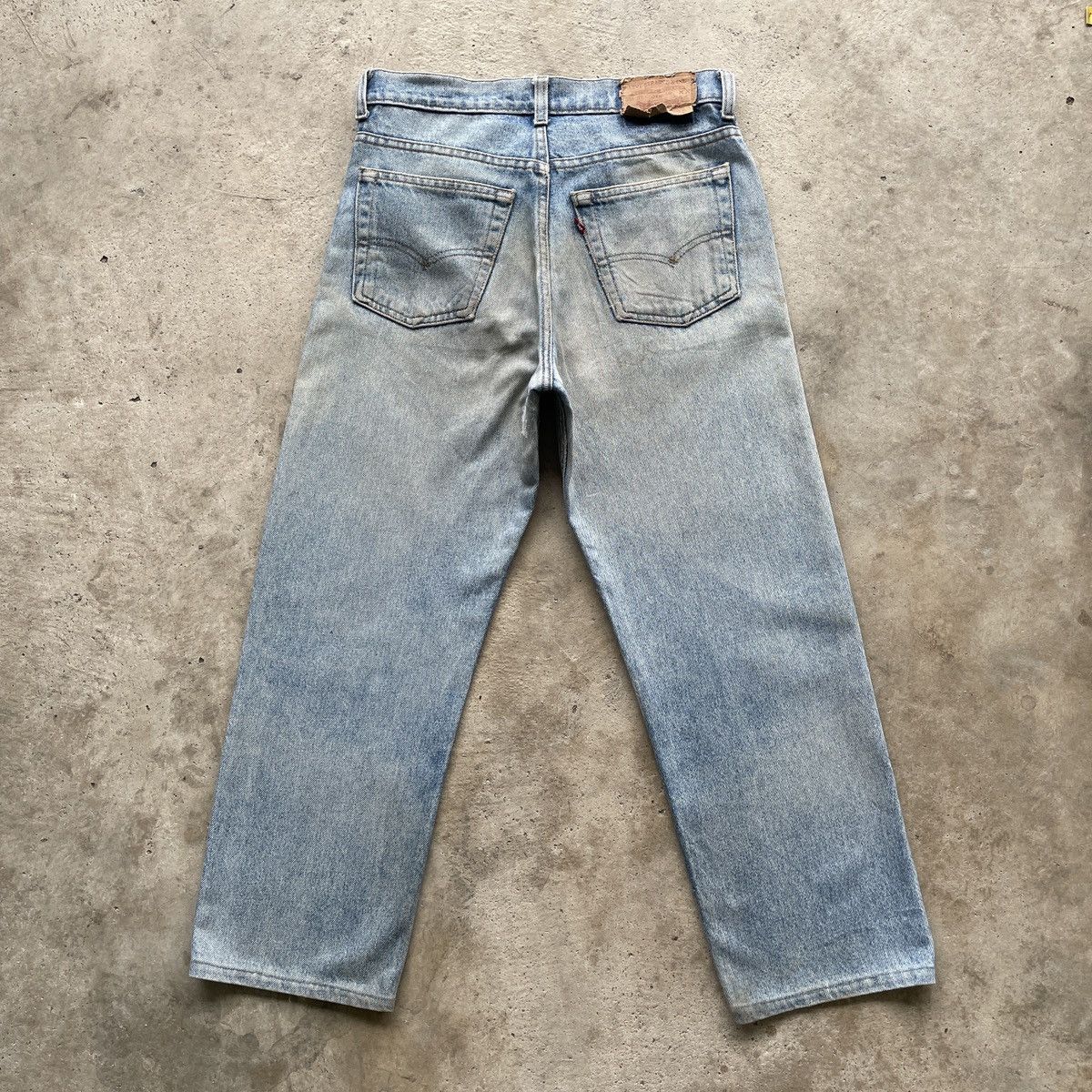 Levi's Vintage Clothing 90s Vintage Levis Rusty Faded Made In USA Jeans Denim Pants Size US 31 - 15 Thumbnail