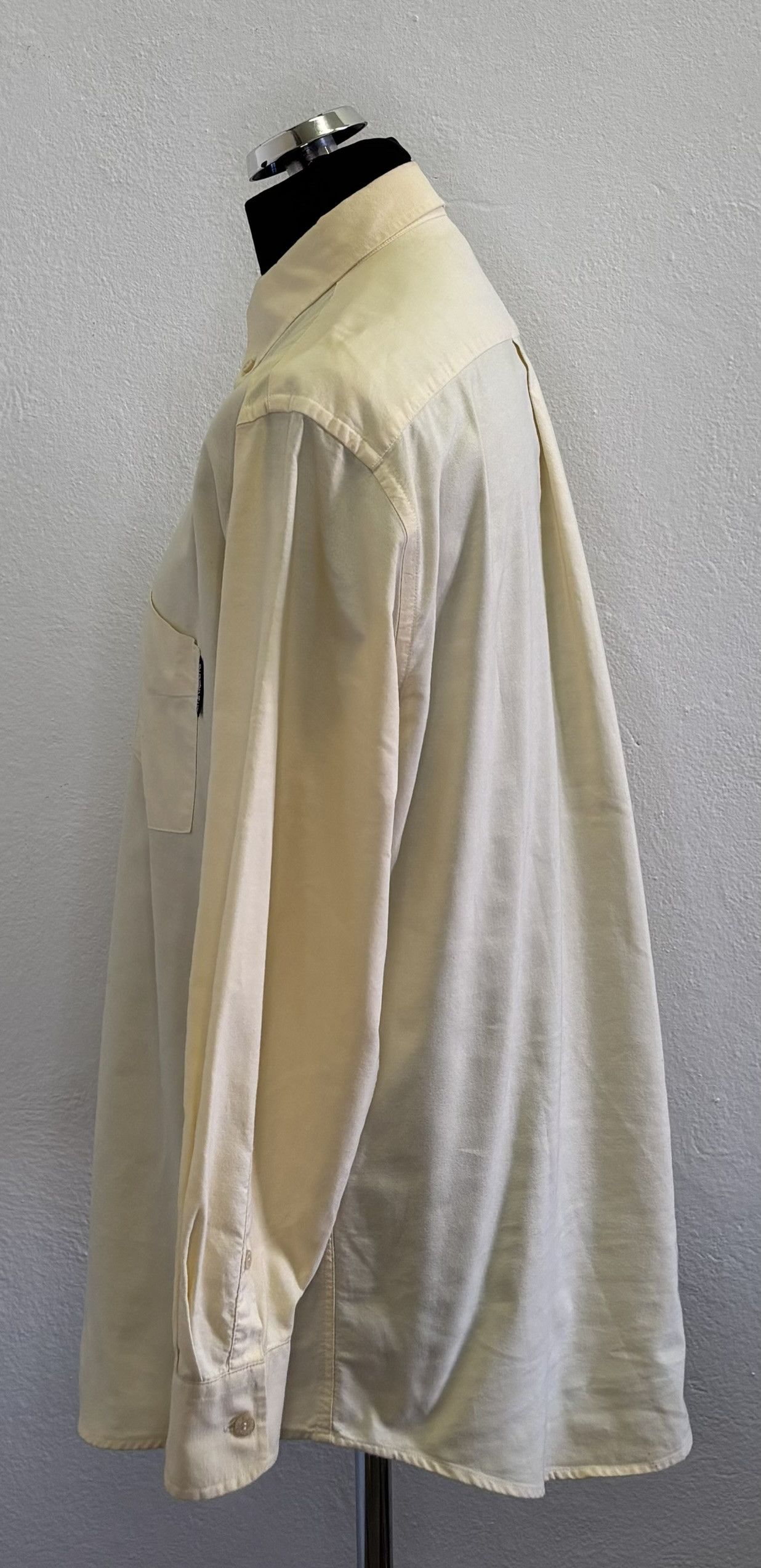 Valentino × Vintage Valentino Jeans yellow vintage shirt size. XL Size US XL / EU 56 / 4 - 3 Thumbnail