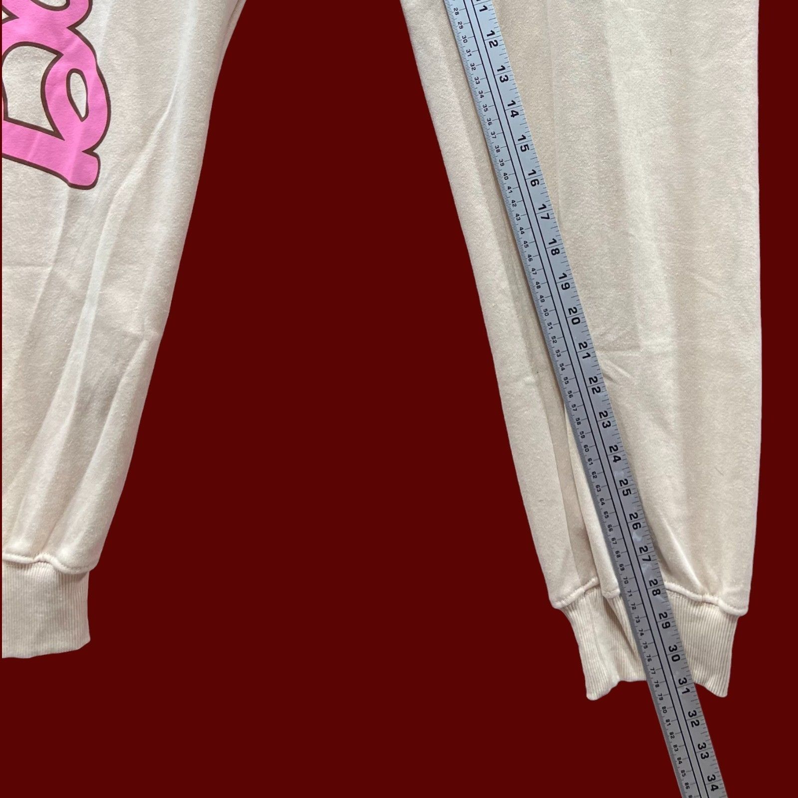 Other Mattel - Barbie - Women's Sweatpants - Beige - 1X Size 40" / US 18 - 7 Thumbnail