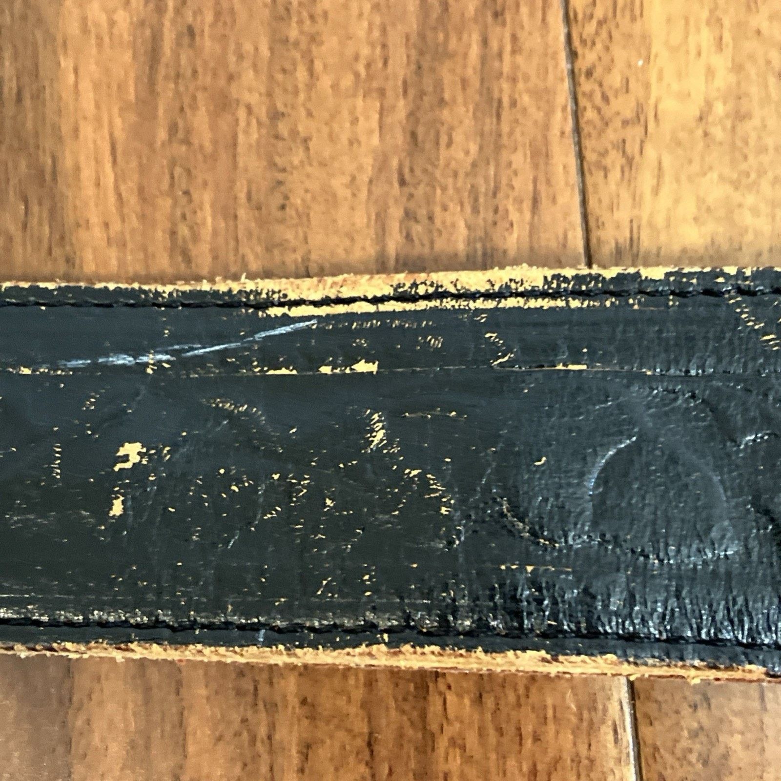 Other International Harvester Tractor 1970s Leather Belt & Buckle Size ONE SIZE - 6 Thumbnail