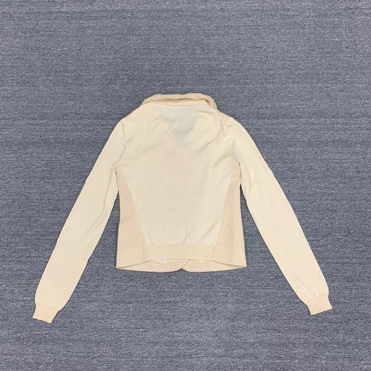 Dior Dior Ivory Wool Cardigan 38 95 New Size S / US 4 / IT 40 - 2 Thumbnail