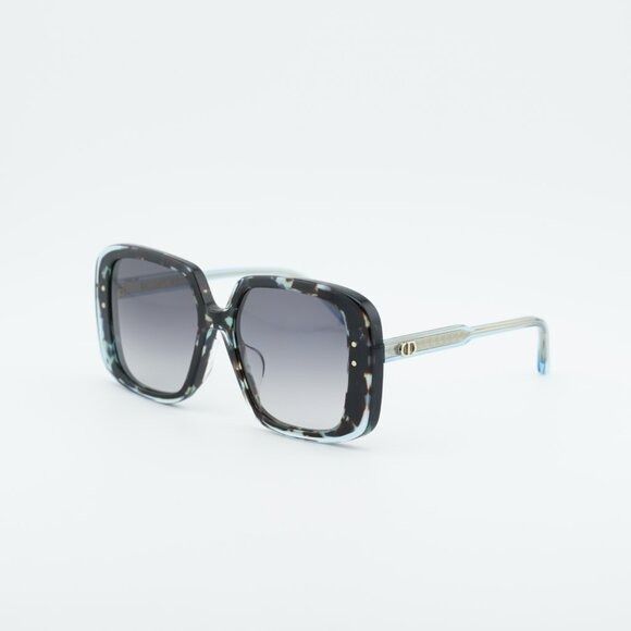 Dior Dior DIORHIGHLIGHT S3F 28A1 Sunglasses Havana Square Frame Size ONE SIZE - 1 Thumbnail