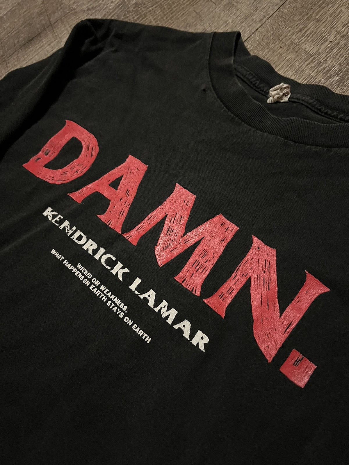 Kendrick Lamar Kendrick Lamar TDE Damn Album Tour Long Sleeve Shirt Size M Size US M / EU 48-50 / 2 - 2 Thumbnail