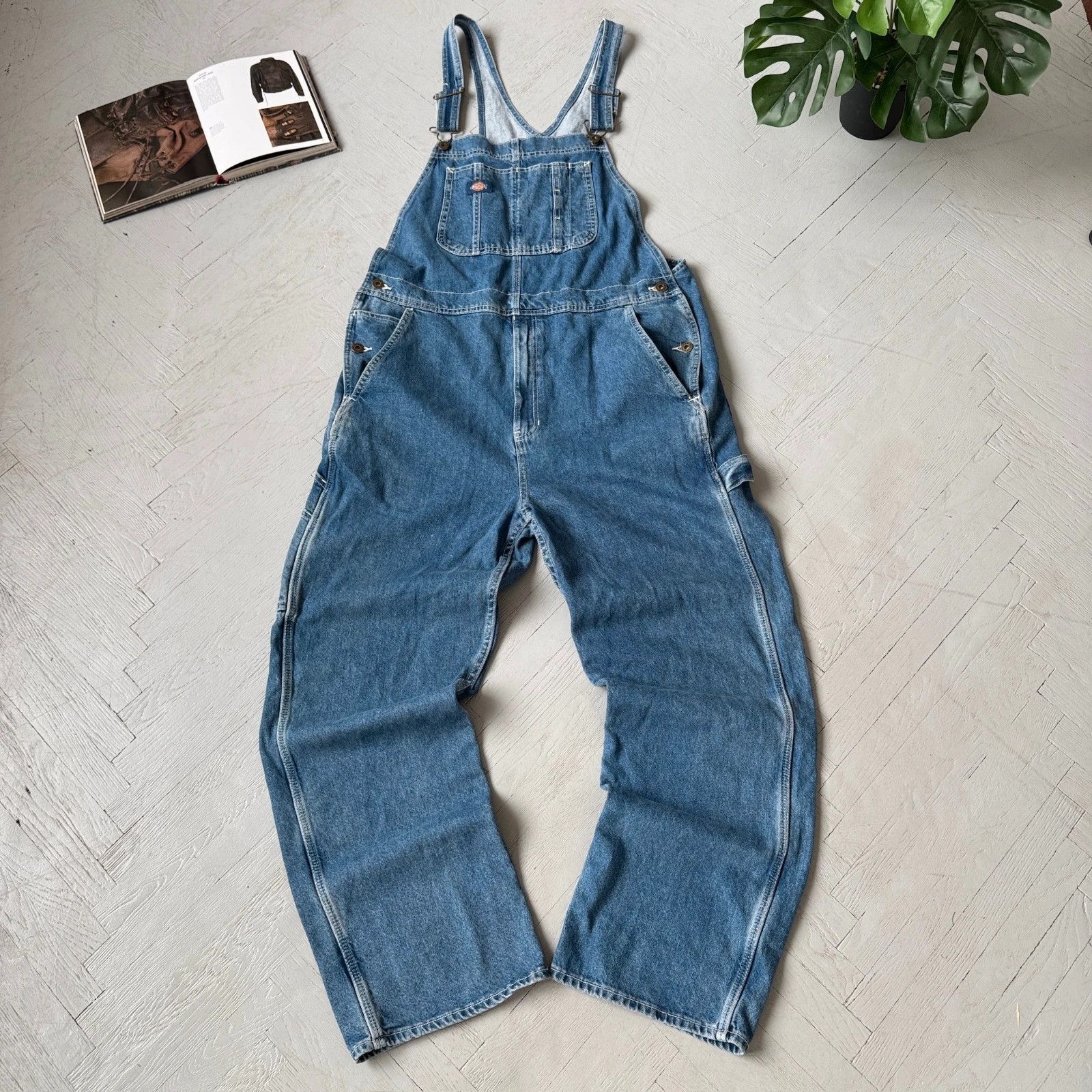 Dickies Dickies Workwear Denim Bib Overall Size US 38 / EU 54 - 1 Thumbnail