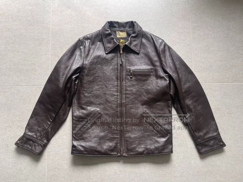 The Real McCoy's The Real McCoys Nissan horseskin leather jacket Size US XL / EU 56 / 4 - 1 Thumbnail
